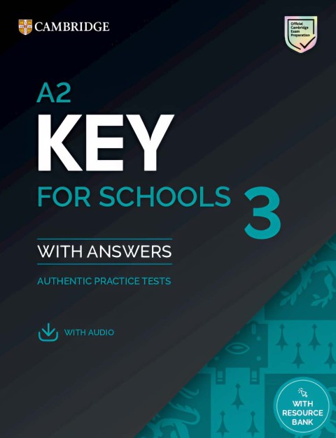 Download PDF, audio answer key A2 Key for Schools 3 (2025) 1 Download PDF, audio answer key A2 Key for Schools 3 (2025)