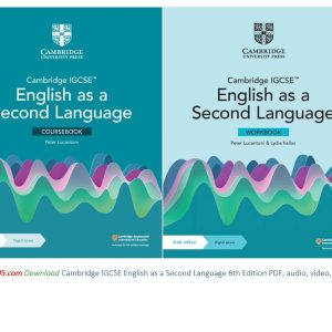 Download Cambridge IGCSE English as a Second Language 6th Edition PDF, audio, video, Worksheet
