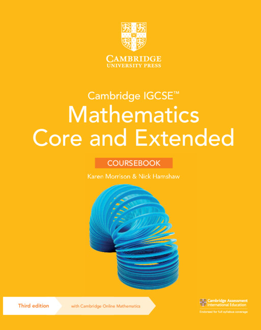 Download Cambridge IGCSE™ Mathematics Core and Extended Coursebook, Practice book (3rd Edition) 2 Download Cambridge IGCSE™ Mathematics Core and Extended Coursebook, Practice book (3rd Edition) - Image 2