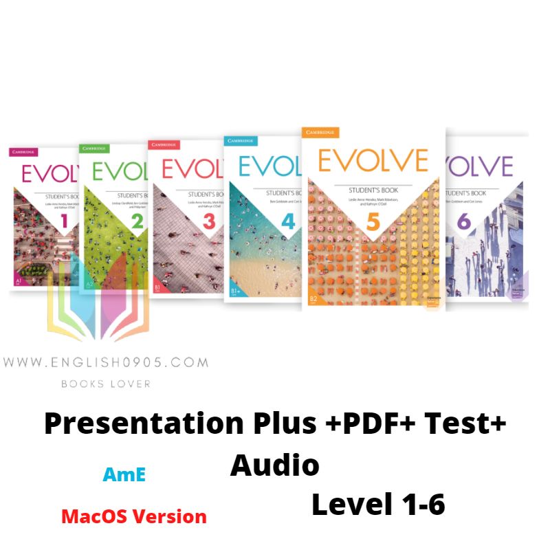 Evolve - Presentation Plus (MacOS version) + PDF + Test generator +Audio 1 Evolve - Presentation Plus (MacOS version) + PDF + Test generator +Audio