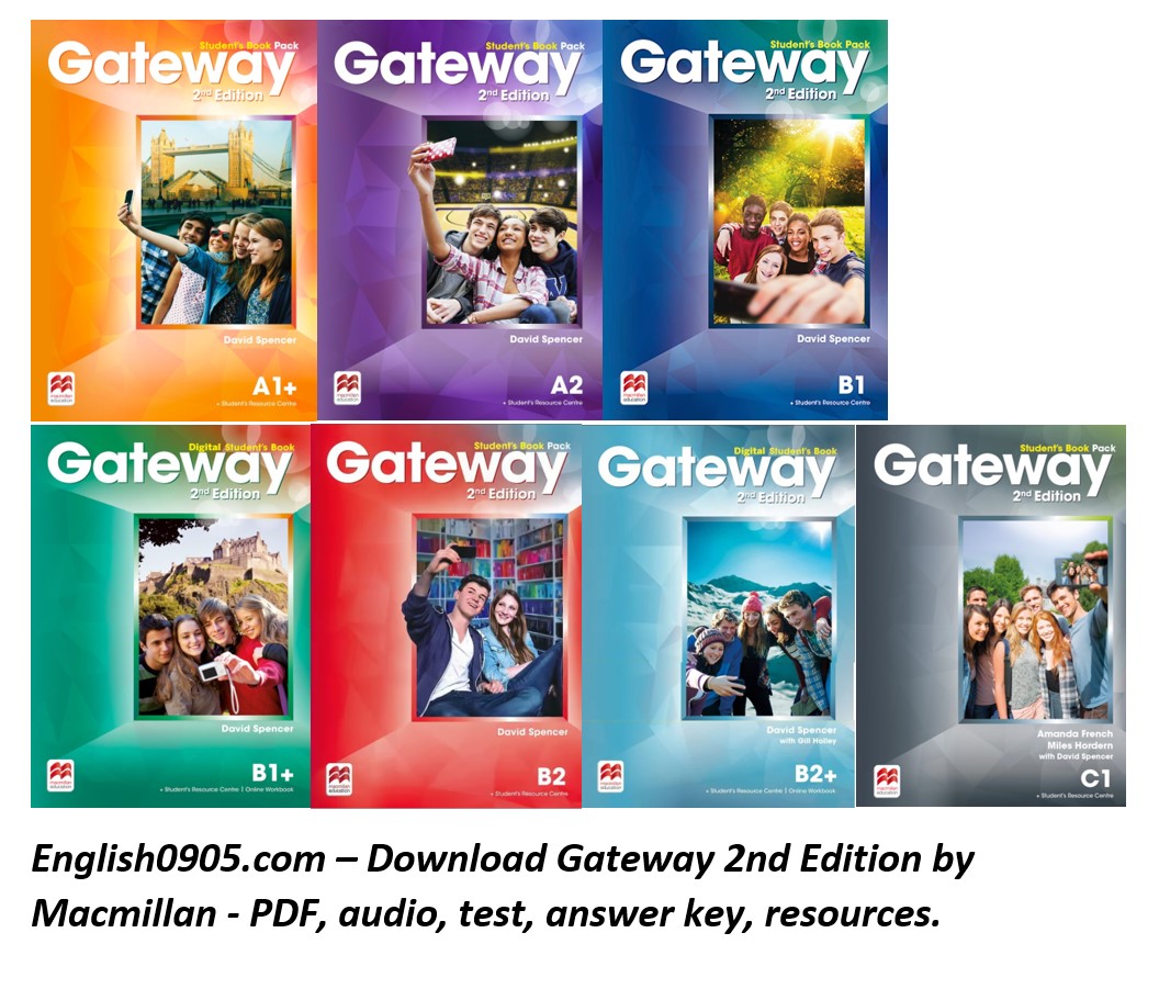 (Instant download) Gateway 2nd Edition by Macmillan - PDF, audio, test, answer key, resources 1 (Instant download) Gateway 2nd Edition by Macmillan - PDF, audio, test, answer key, resources