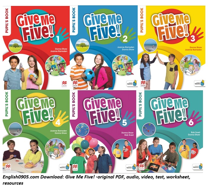 (Instant download) Give Me Five! -original PDF, audio, video, test, worksheet, resources 1 (Instant download) Give Me Five! -original PDF, audio, video, test, worksheet, resources