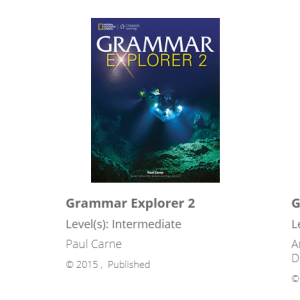 (Instant Download) Grammar Explorer - PDF (SB, TB) Audio, Key + PPT+ Classroom Presentation Tool (MacOS version)