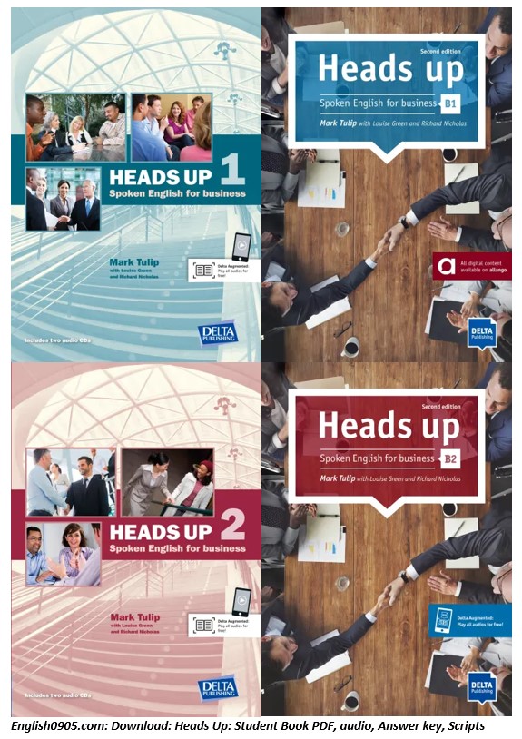 (Instant Download) Heads Up Series by Delta Publishing - PDF (high quality), Audio, Script, Answer Key 1 (Instant Download) Heads Up Series by Delta Publishing - PDF (high quality), Audio, Script, Answer Key