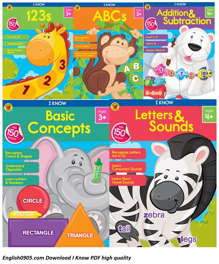 (Instant download) I Know workbook series, published by Brighter - PDF (high quality) 1 (Instant download) I Know workbook series, published by Brighter - PDF (high quality)