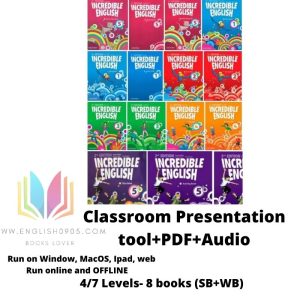 Incredible English 2nd (4/7 levels)- Classroom Presentation tool +PDF+ Audio
