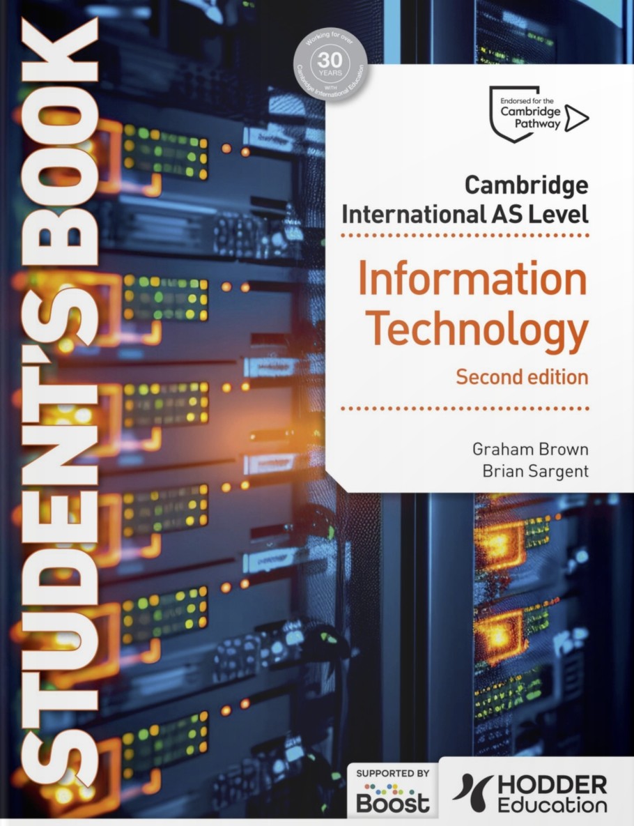Download PDF Cambridge International AS Level Information Technology (Second Edition) by Hodder 2 Download PDF Cambridge International AS Level Information Technology (Second Edition) by Hodder - Image 2