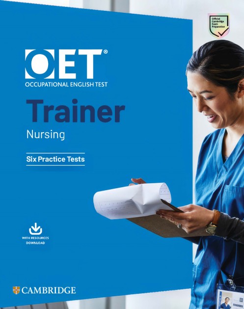 Download OET Trainer Nursing (2023): PDF, audio, answer keys 1 Download OET Trainer Nursing (2023): PDF, audio, answer keys