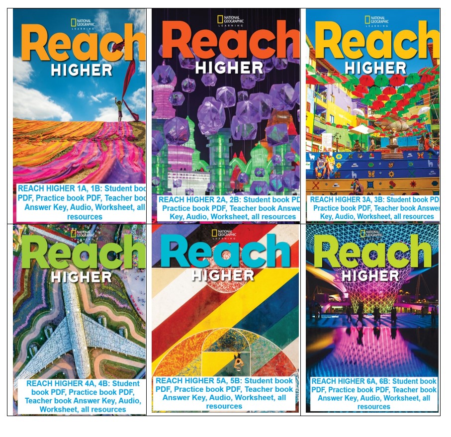 Instant download Reach Higher - original PDF, assessment, audio, answerkey, worksheet 1 Instant download Reach Higher - original PDF, assessment, audio, answerkey, worksheet