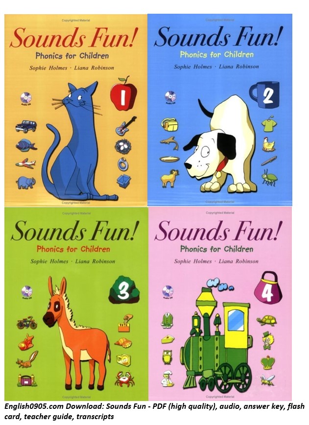 Download Sounds Fun - PDF (high quality), audio, answer key, flash card, teacher guide, transcripts 1 Download Sounds Fun - PDF (high quality), audio, answer key, flash card, teacher guide, transcripts