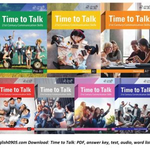 (Instant download) Time to Talk - PDF( high quality), audio, answer key, test, word list, teacher guide