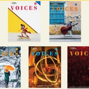 Voices (BrE) - PDF (SB,WB,TB), Audio, Key, test, resources for teacher. (No Presentation tool)