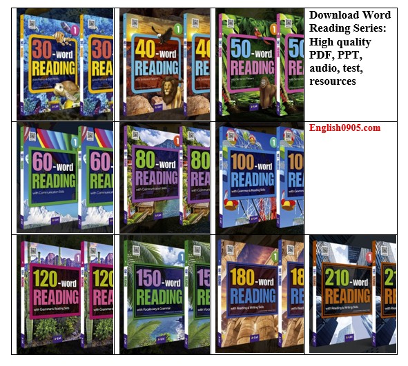 Download Word Reading Series: High quality PDF, PPT, audio, test, resources 1 Download Word Reading Series: High quality PDF, PPT, audio, test, resources