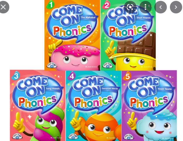 Come On, Phonics - IWB (MacOS version)- SB,WB,TB, Flashcard, Story book 1 Come On, Phonics - IWB (MacOS version)- SB,WB,TB, Flashcard, Story book