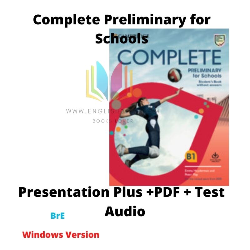 Complete Preliminary for Schools - Presentation Plus (Windows Version) + Test+ PDF+ Audio 1 Complete Preliminary for Schools - Presentation Plus (Windows Version) + Test+ PDF+ Audio