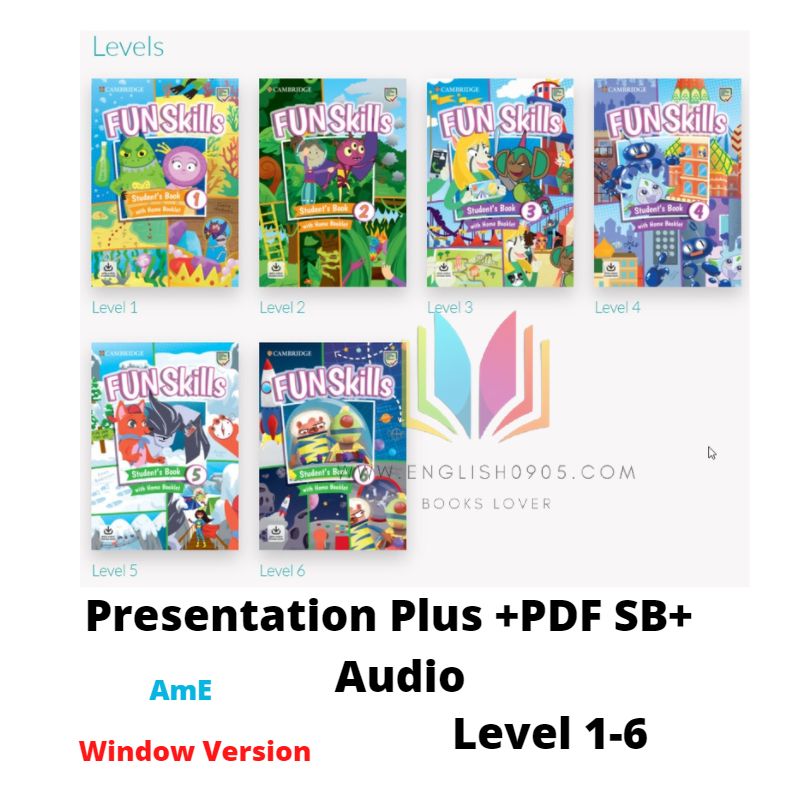 Fun skills - Presentation Plus (Window version) + PDF SB + Audio 1 Fun skills - Presentation Plus (Window version) + PDF SB + Audio