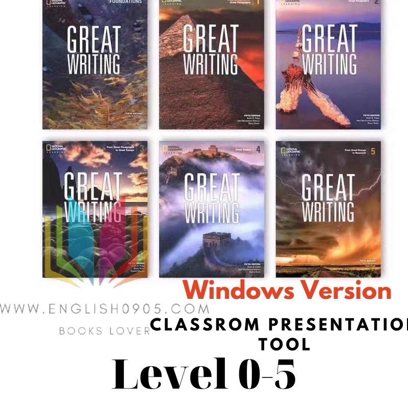 Great Writing 5th Classroom Presentation Tool (Windows version)+ PDF +Test + Teacher resource 1 Great Writing 5th Classroom Presentation Tool (Windows version)+ PDF +Test + Teacher resource