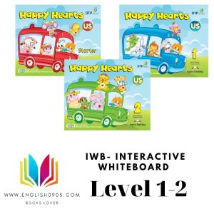 Happy Heart -IWB interactive whiteboard (MacOS version)_ SB,TB,AB, Flash card, Audio, song