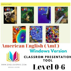 Our World 2nd (AmE) Classroom Presentation tool (Windows version) +PDFs(SB, WB, TB, GB) + Audio + test + Teacher resource