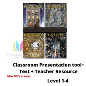 Perspectives (AmE) - Classroom Presentation tool (MacOS version) + PDFs+Test +Teacher resource