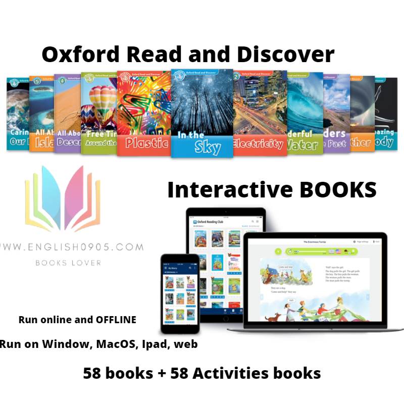 Oxford Read and Discover (58 books+ 58 activities books) - Interactive books 1 Oxford Read and Discover (58 books+ 58 activities books) - Interactive books