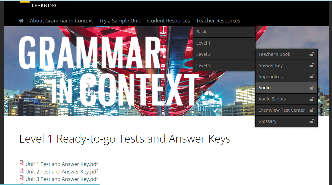 Grammar in context 7e - Classroom Presentation Tool (MacOS version, Official version) + PDF (SB, TB)+ Test, Resource 2 Grammar in context 7e - Classroom Presentation Tool (MacOS version, Official version) + PDF (SB, TB)+ Test, Resource - Image 2