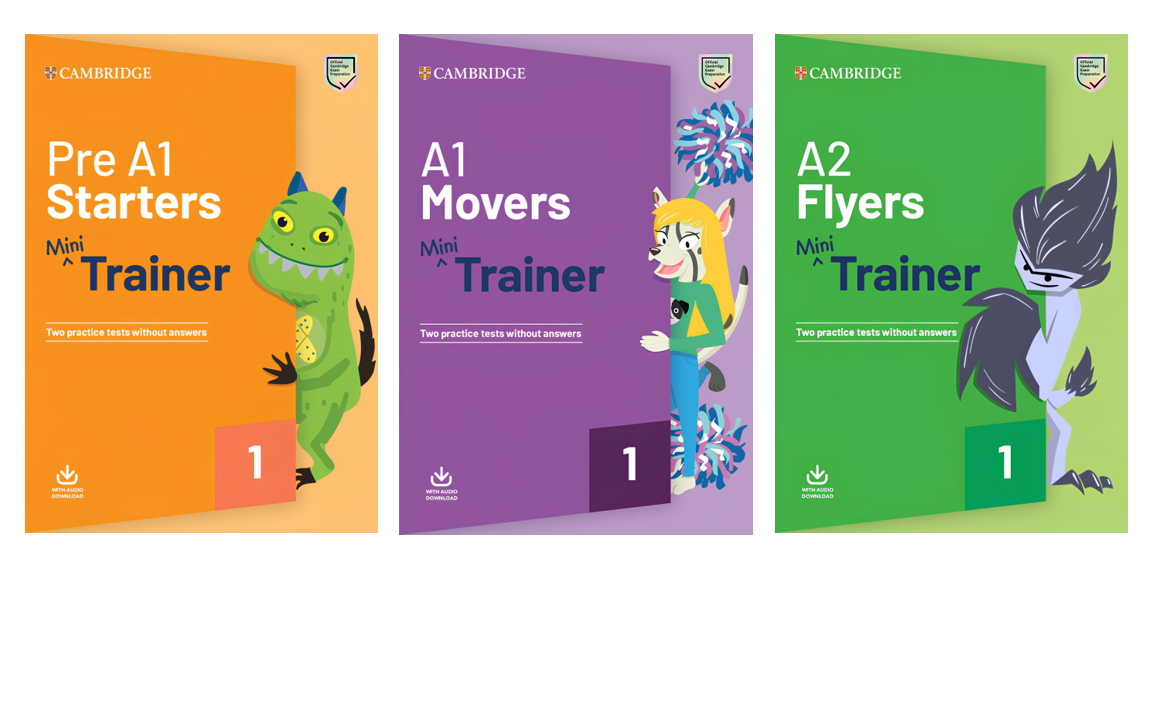 (Instant download) Cambridge Mini Trainer: Starters (Pre-A1), Movers (A1), Flyers (A2) PDF, Audio, Answer keys 1 (Instant download) Cambridge Mini Trainer: Starters (Pre-A1), Movers (A1), Flyers (A2) PDF, Audio, Answer keys