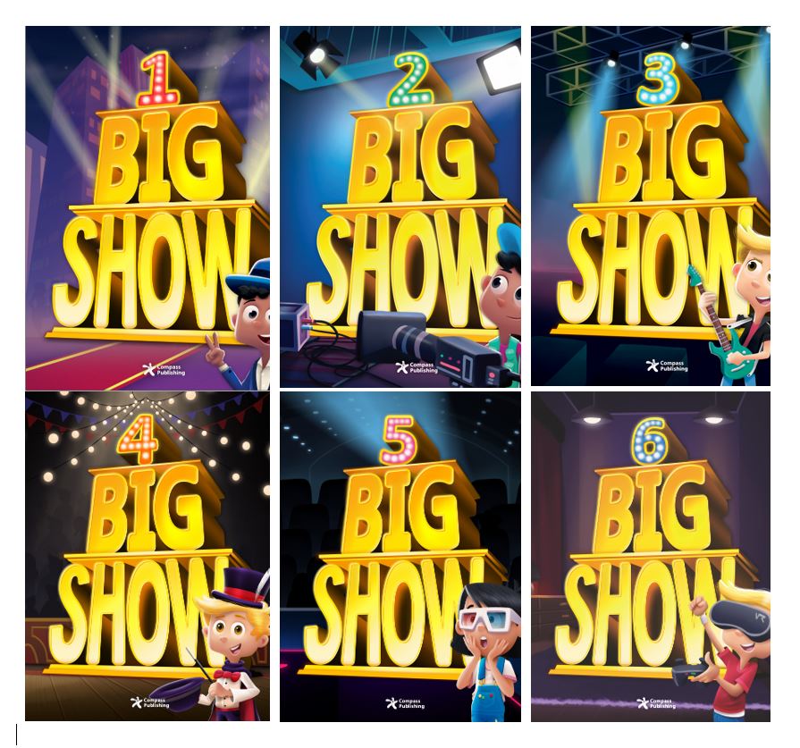 Big Show – PDF (High quality), PPT (PowerPoint for Student book), audio, test, worksheet 1 Big Show – PDF (High quality), PPT (PowerPoint for Student book), audio, test, worksheet