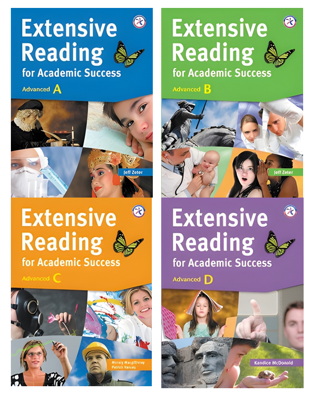 Download Extensive Reading for Academic Success A, B, C, D – PDF (high quality), Audio, Answer keys, resources 1 Download Extensive Reading for Academic Success A, B, C, D – PDF (high quality), Audio, Answer keys, resources