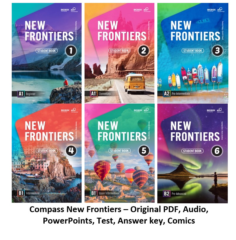 New Frontiers – Download original PDF, Audio, PowerPoints, Test, Answer key 1 New Frontiers – Download original PDF, Audio, PowerPoints, Test, Answer key