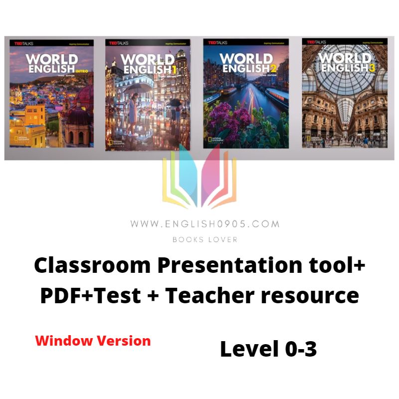 World English, Third Edition - Classroom Presentation Tool (Windows version) +PDF(SB,WB,TB)+ Test +Teacher resource 1 World English, Third Edition - Classroom Presentation Tool (Windows version) +PDF(SB,WB,TB)+ Test +Teacher resource